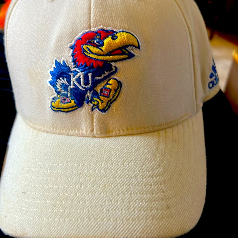 University of Kansas Adidas Ball Cap
